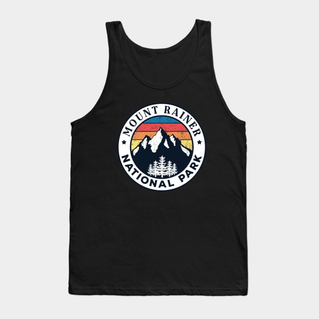 Mount Rainer national park Tank Top by Tonibhardwaj